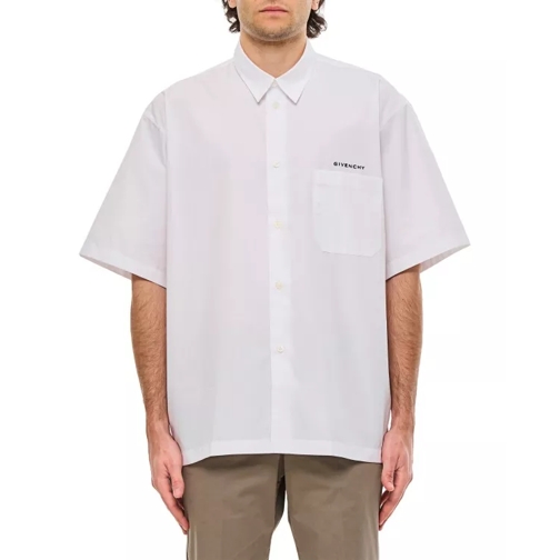 Givenchy Hawaii Cotton Shirt White 