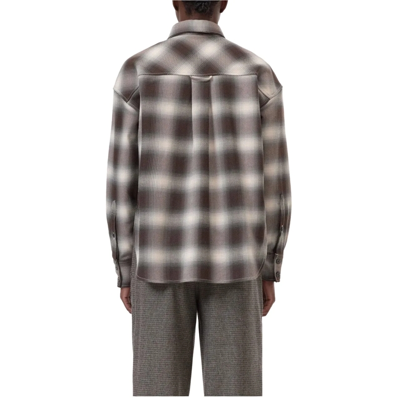 Closed Bluse Closed Cropped Front Oversized Shirt Blouses Multi mehrfarbig(Image 4)