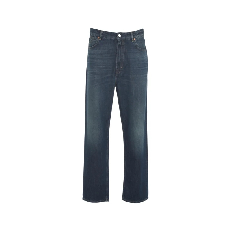 Closed Jeans Straight-Fit Denim Jeans With Classic Five-Pocket  Grey