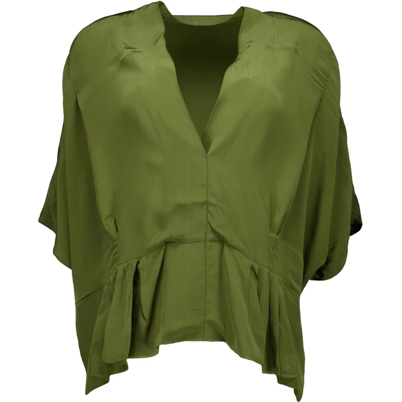 Essentiel Antwerp T-Shirt Essentiel Antwerp Jacaranda Tops Groen Jacaranda grün