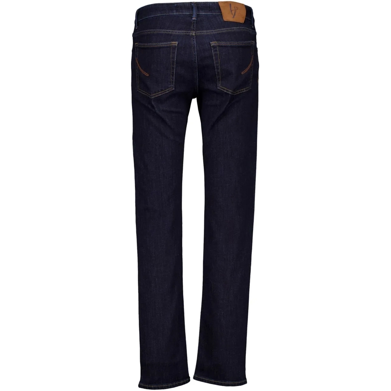 Handpicked Jeans mit geradem Bein Handpicked Ravello C Jeans Donkerblauw 03444 W1 blau(Image 3)