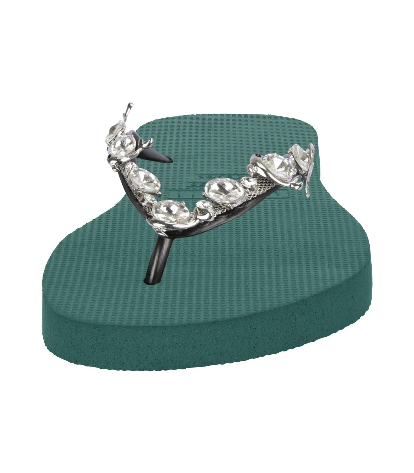 Thumbnail - UZURII Slipper & Pantoletten - Zehentrenner Chrystal Dolphin - Gr. 39,5 (EU) - in Beige - für Damen