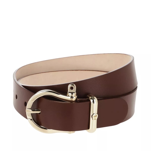 AIGNER Belt Cognac Leather Belt