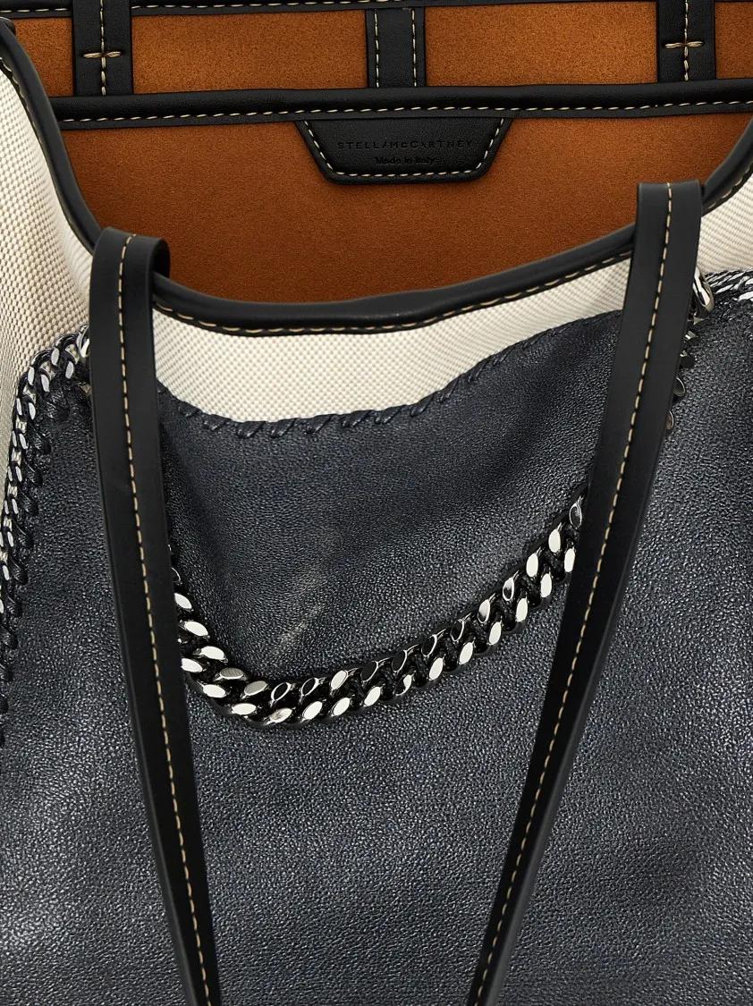 Stella Mccartney Shoppers & Totes 'Trompe L'oeil Print On' Shopping Bag in beige