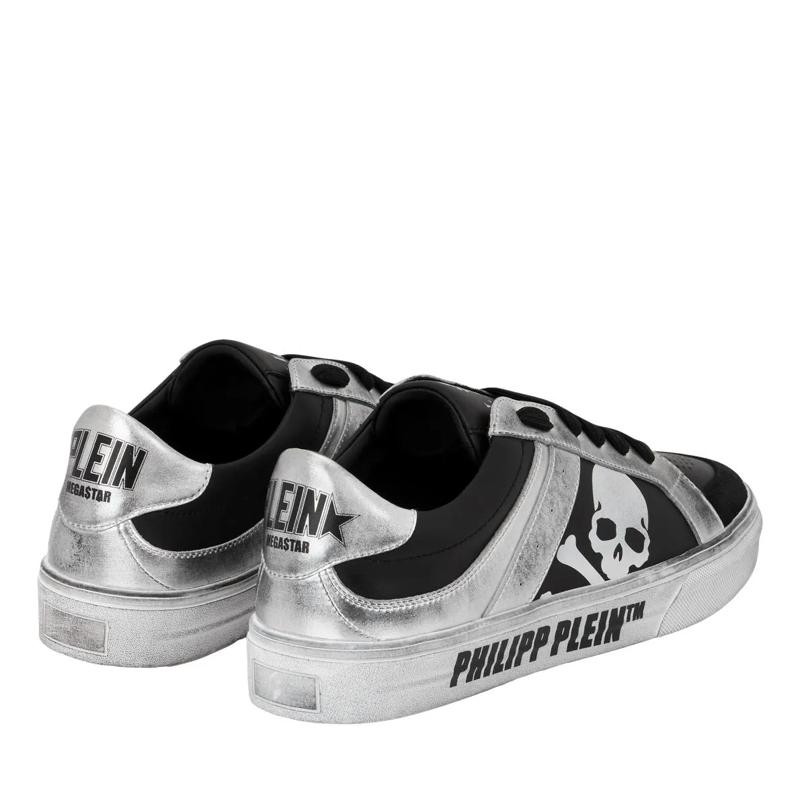 Philipp Plein Low-Top-Sneaker Lo-Top Turnschuhe Retrokickz schwarz