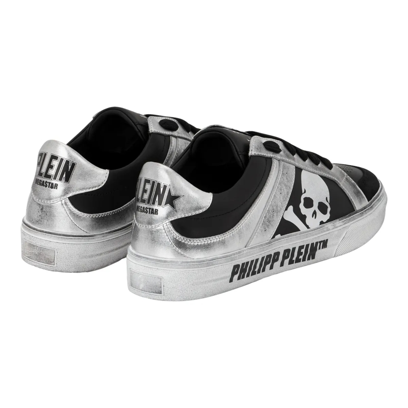 Philipp Plein Low-Top-Sneaker Lo-Top Turnschuhe Retrokickz schwarz(Image 4)