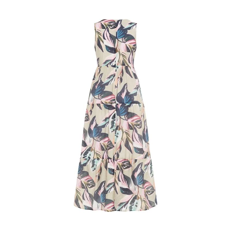 Marc Aurel Maxikleid Maxikleid khaki(Image 5)