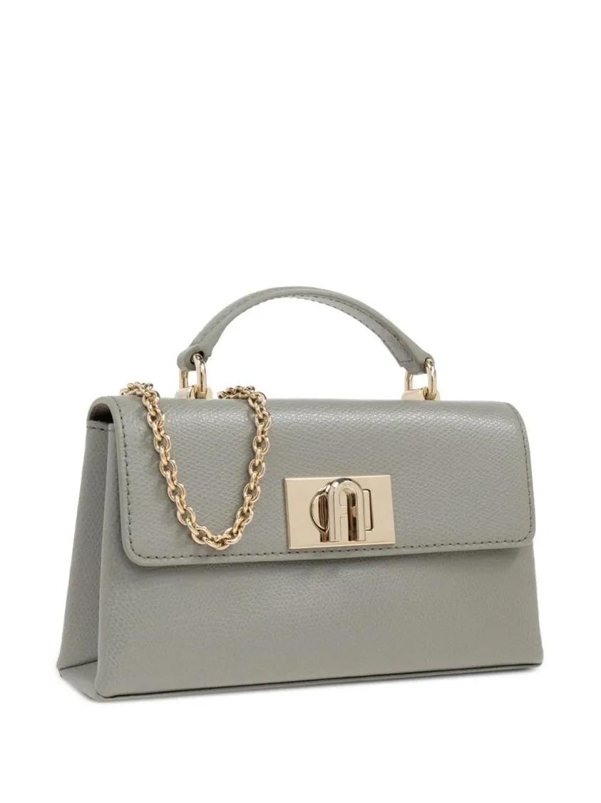 Furla Hobo bags 1927 Mini Crossbody in grijs