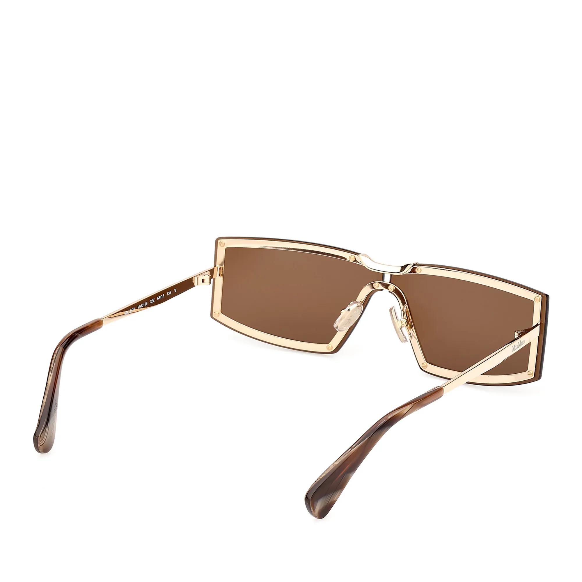 Thumbnail - Max Mara Sonnenbrille - MM0118 - Gr. unisize - in Gold - für Damen