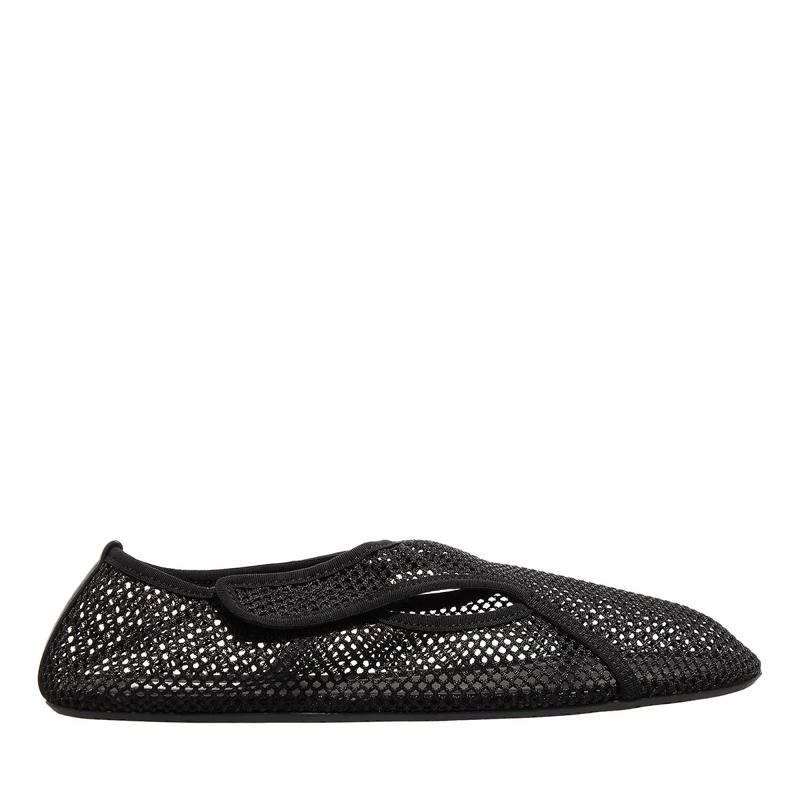 Alaia Balletschoenen Mesh Slipper Noir