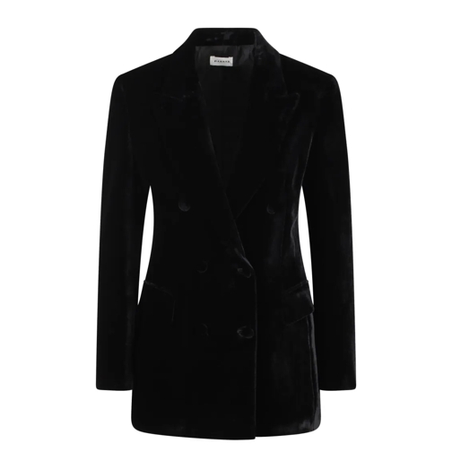 P.A.R.O.S.H. Blazer Relur24 Velvet Blazer Black