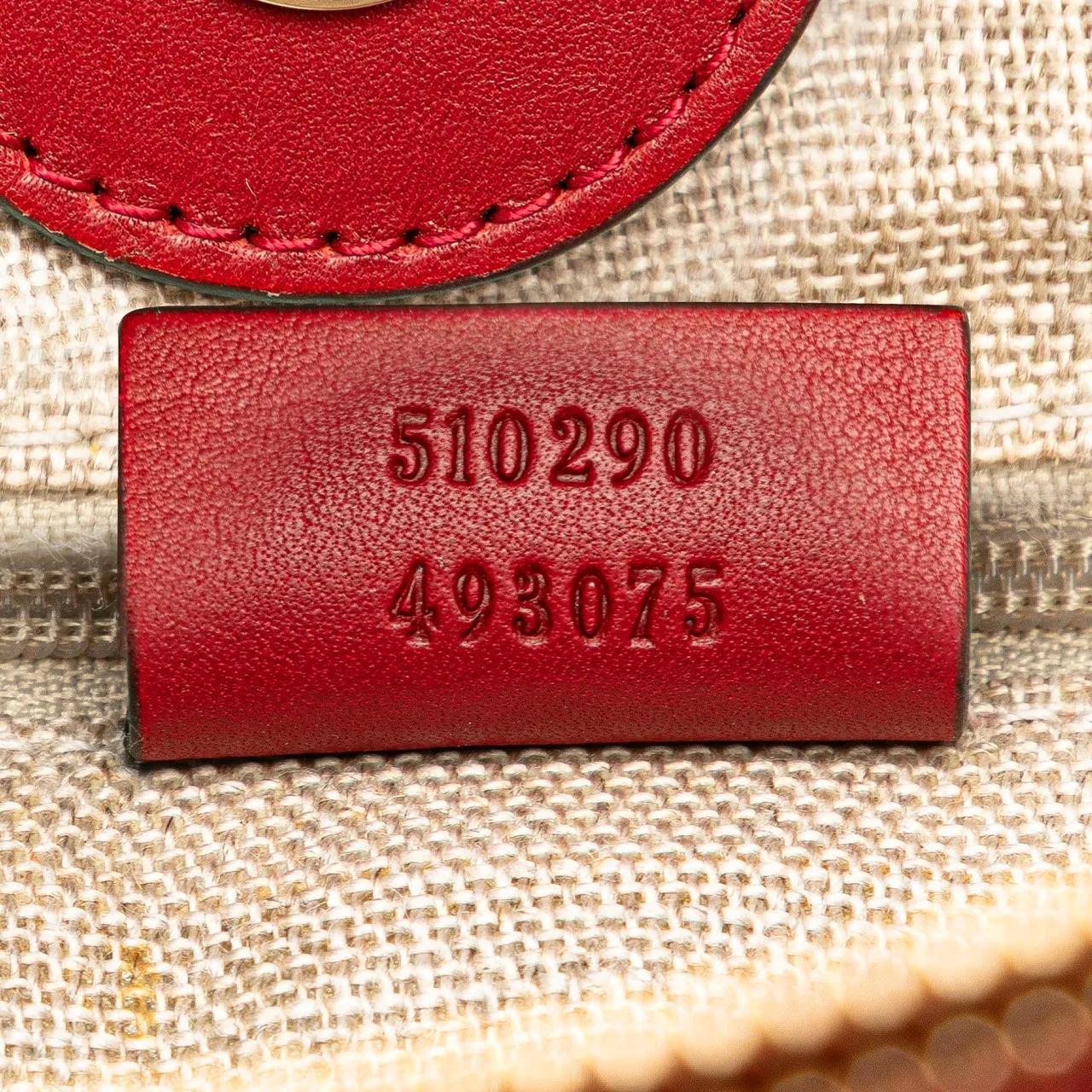 Thumbnail - Gucci Hobo Bags - Large Soft Microguccissima Satchel - Gr. unisize - in Rot - für Damen