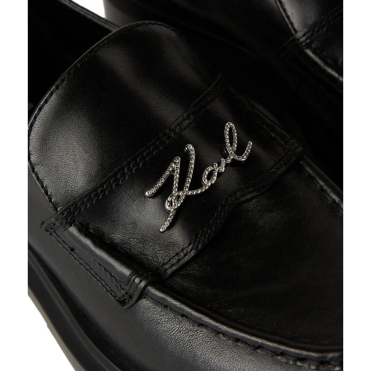 Thumbnail - Karl Lagerfeld Loafer - Macie Signia Rhinestone Loafer - Gr. 37 (EU) - in Schwarz - für Damen