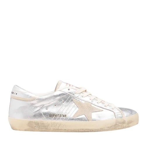 Golden Goose Low-Top Sneaker Superstar Low Top Silver Sneaker White