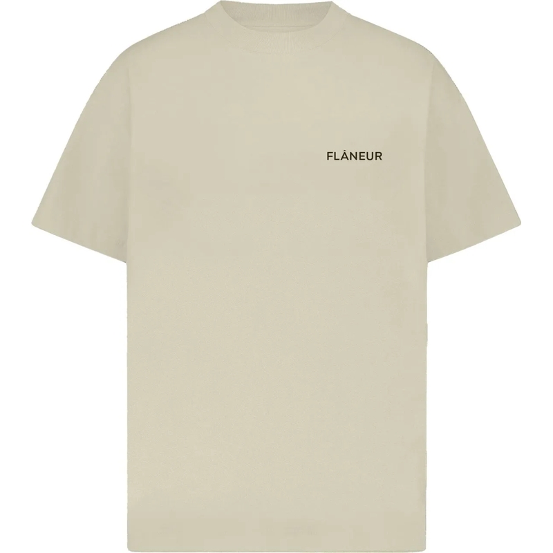 Flâneur T-Shirt Logo T-Shirt Beige beige