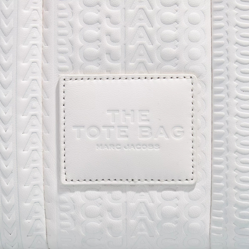 Marc Jacobs Tote The Tote Bag Mini White (Image 5)