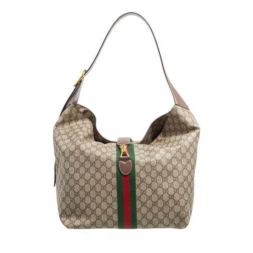 Gucci Medium Jackie 1961 Shoulder Bag Beige Ebony/New Acero Weekender