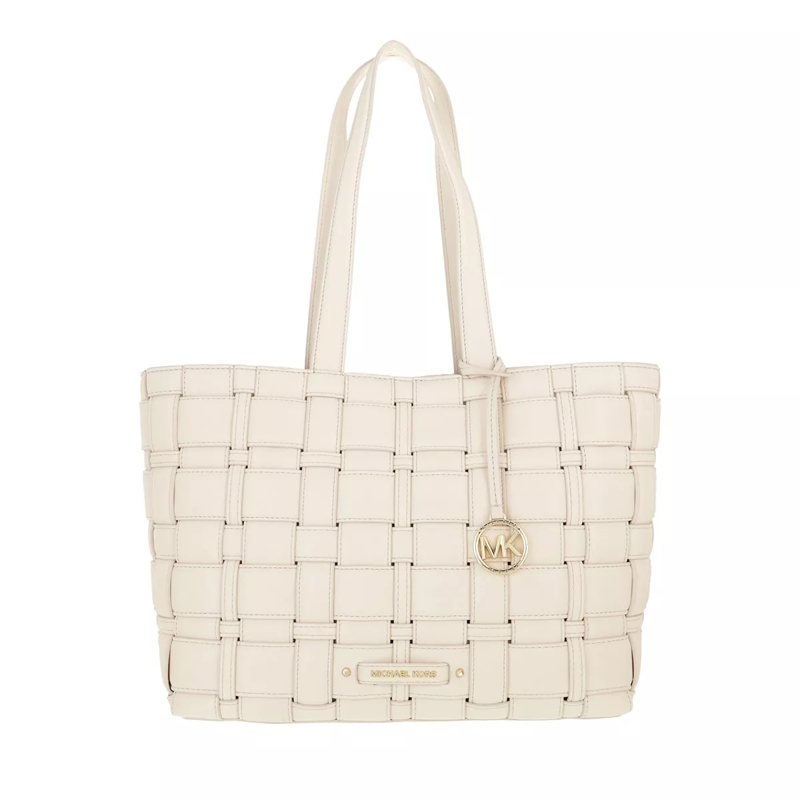 MICHAEL Michael Kors Shopper Ivy Tote Bag Light Cream