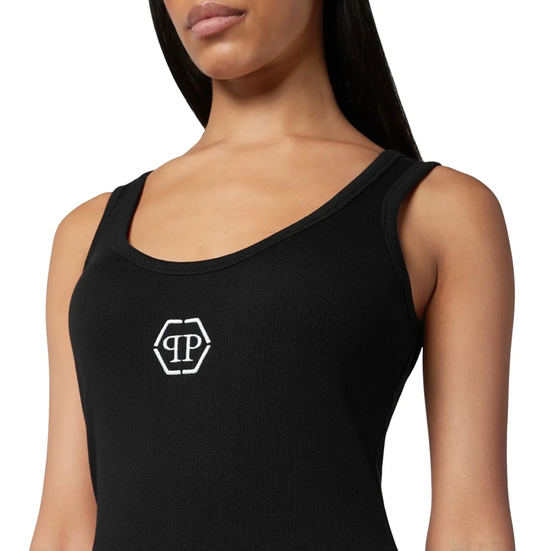 Philipp Plein Midikleid Kleid schwarz(Image 4)