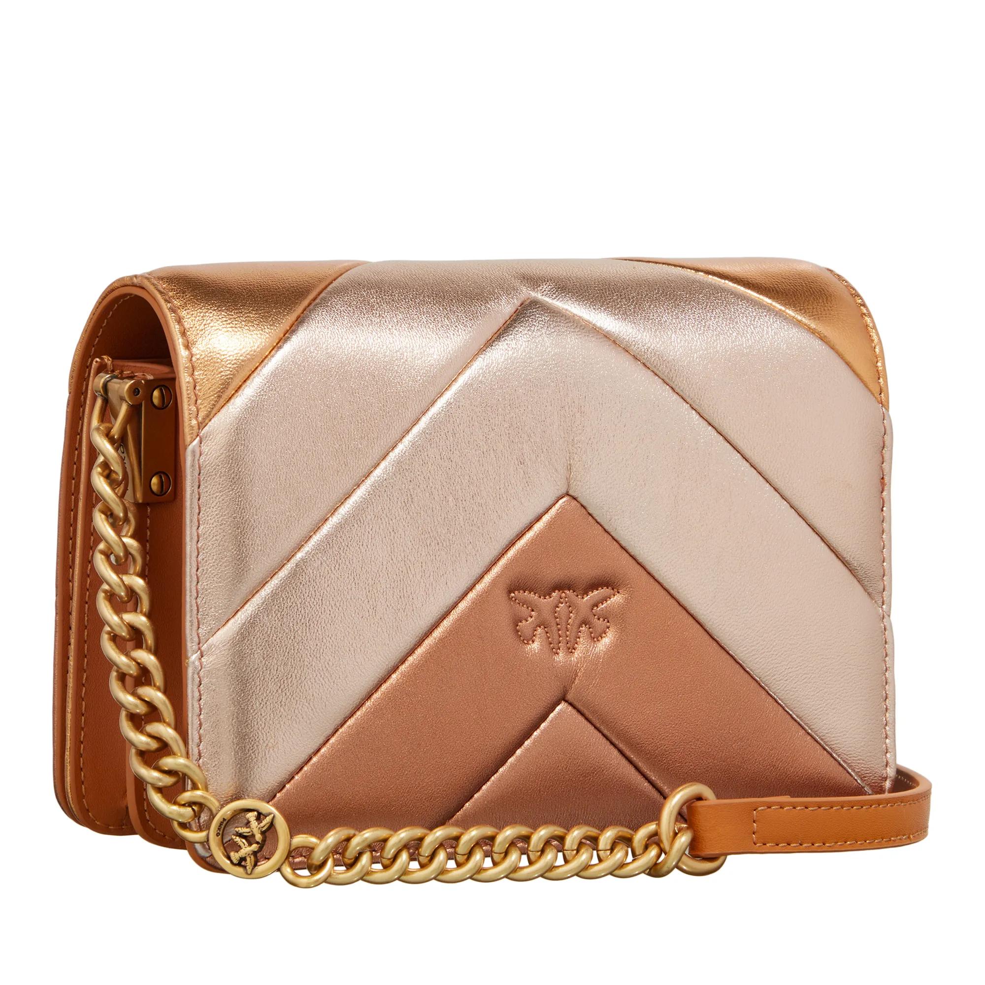 Pinko Crossbody bags Love Click Mini in oranje