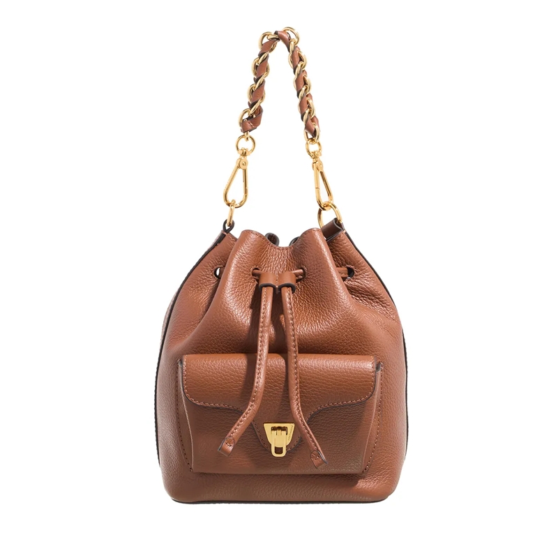 Coccinelle Bucket Bag Coccinelle Beat Generatio Cognac