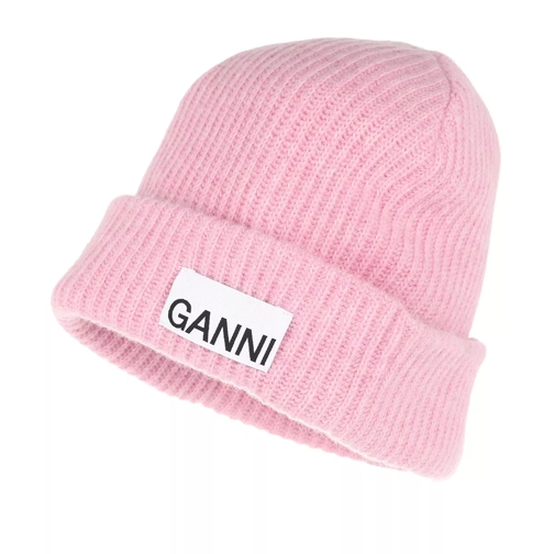 GANNI Recycled Wool Hat Sweet Lilac Stola