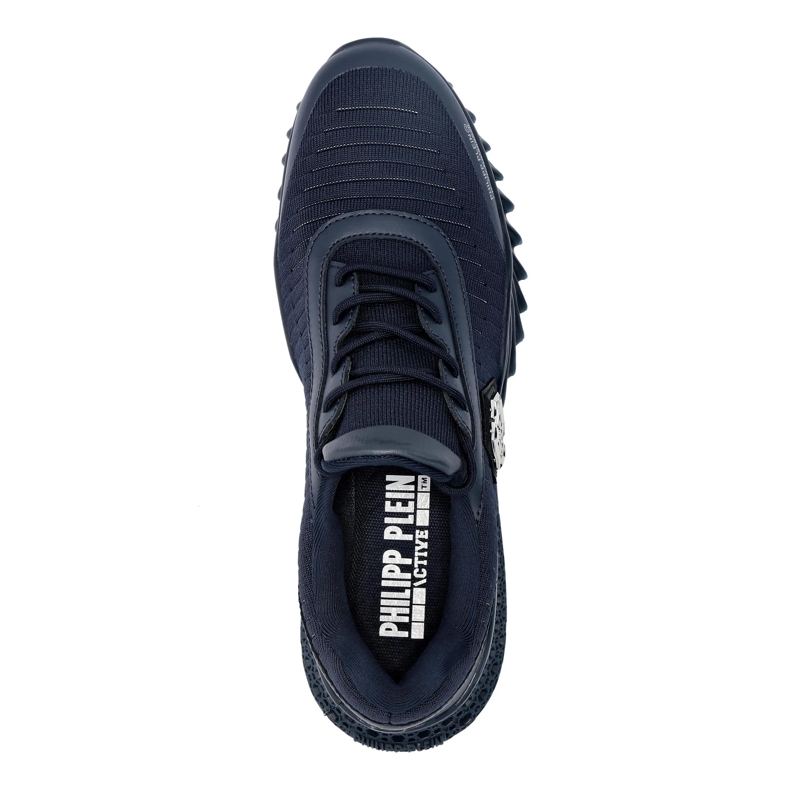 Philipp Plein Low-Top-Sneaker Runner Sneaker Hexagon dunkel-blau(Image 4)