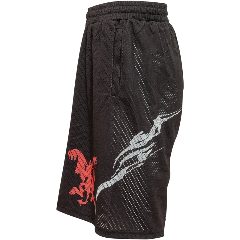 44 Label Group Shorts Shorts in Rete con Stampa Grafica schwarz(Image 3)