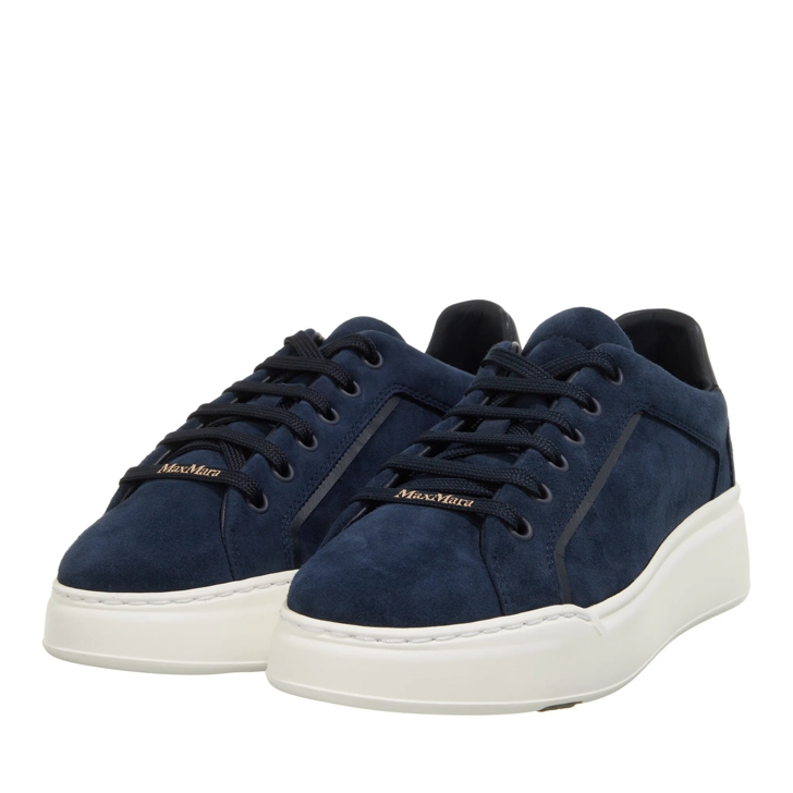 Max Mara Supersuede Ultramarine | Low-Top Sneakers