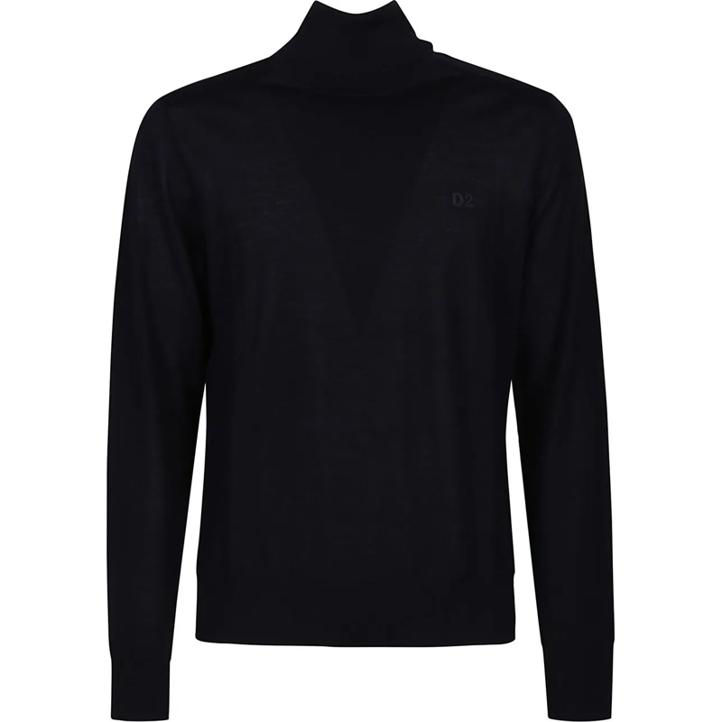 Dsquared2  Turtle Neck Sweater Blue blau