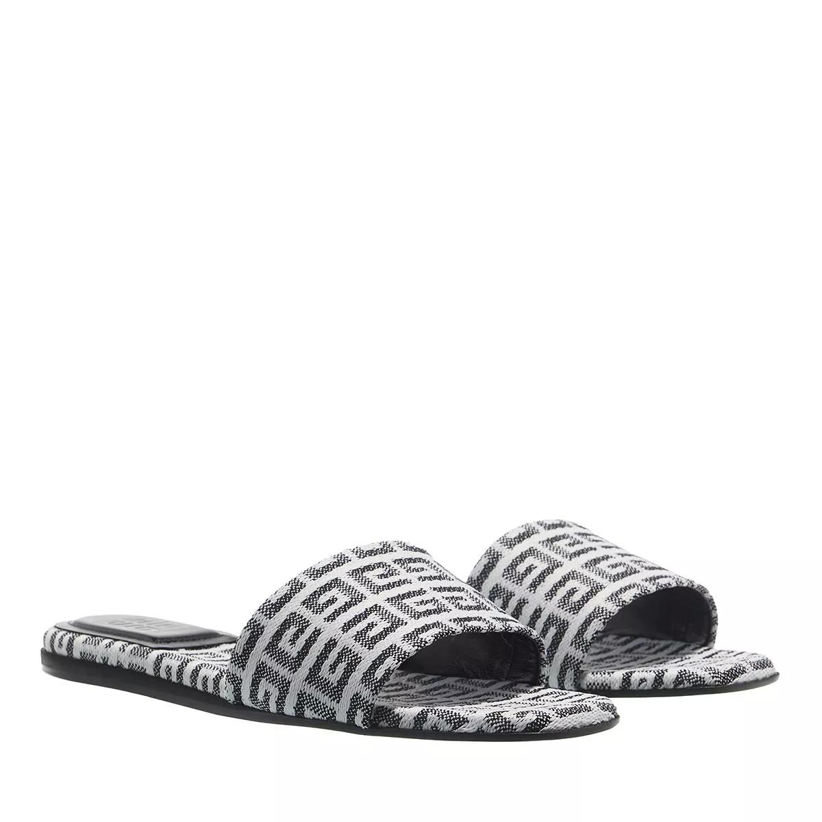 Givenchy Sandalen & Sandaletten - 4G Flat Sandals Jacquard - Gr. 41 (EU) - in Schwarz - für Damen