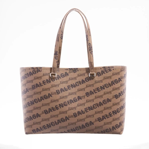 Balenciaga Signature Shopper Bag Beige/Brown Shopping Bag