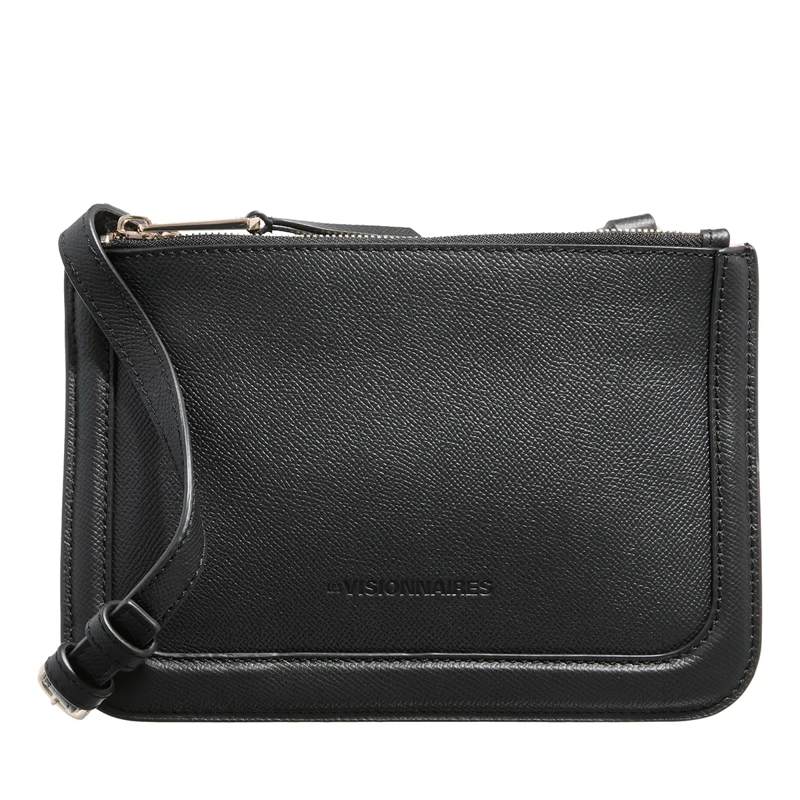 LES VISIONNAIRES Crossbody Bag Ninon Structure Black