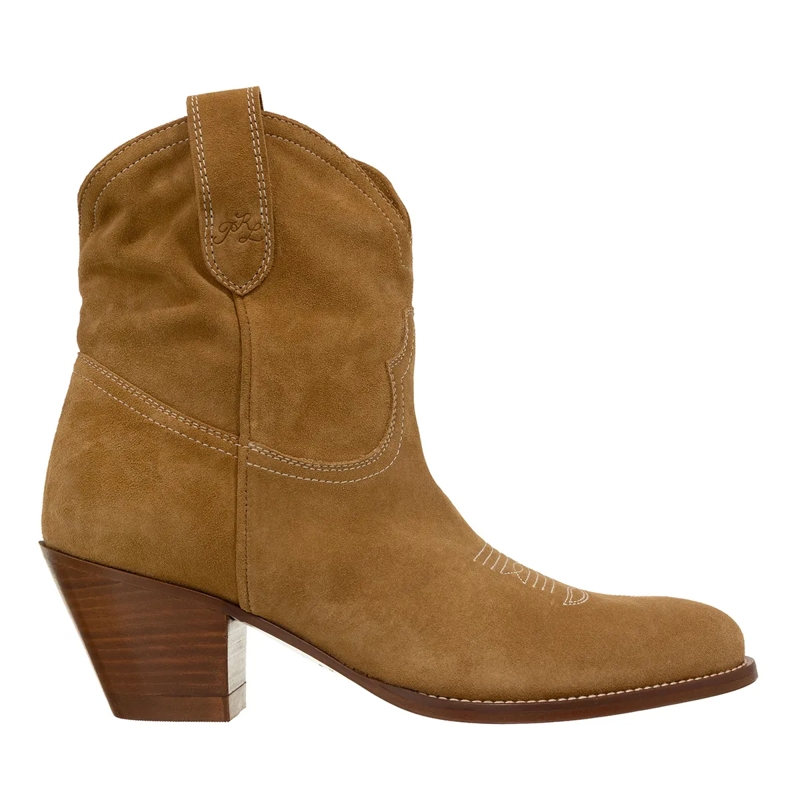 Polo Ralph Lauren Cowboy-Stiefel Pl Wst-Boots-Bootie Caramel