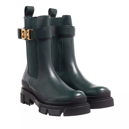 Givenchy Terra Chelsea Boots Green Forest Stiefel