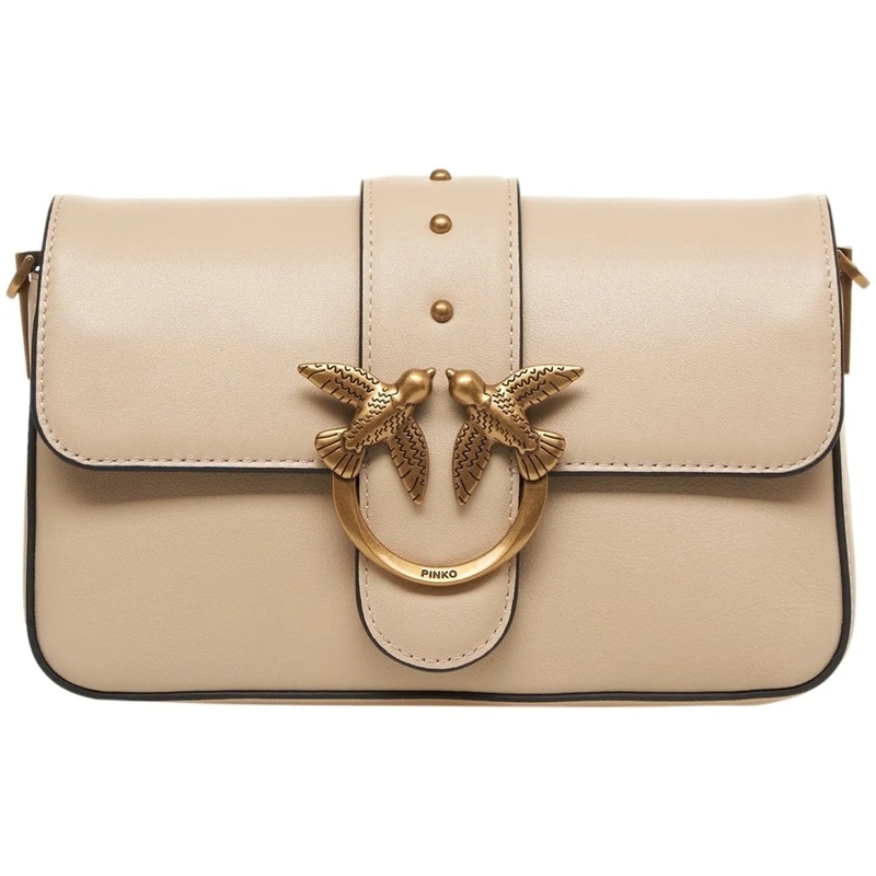 Pinko Tote Crossbody bag 'Love One Mini' beige