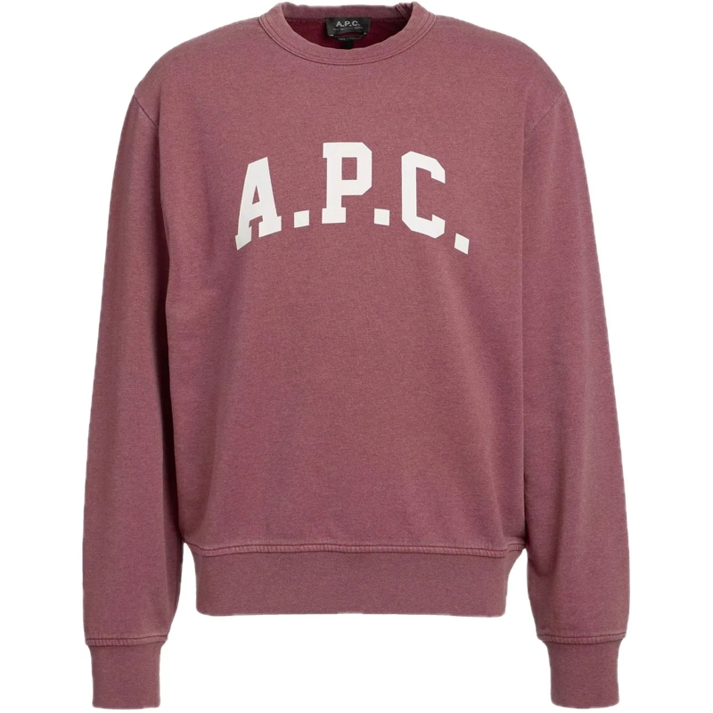 A.P.C.  sweater bordeaux rood rot