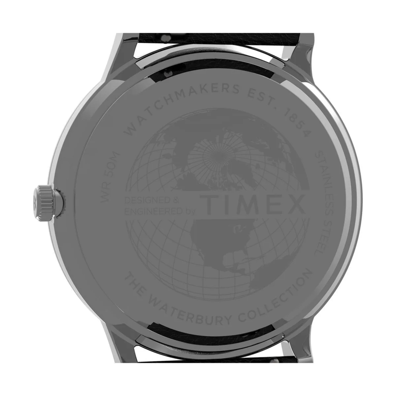 Timex Automatikuhr Analoge Uhr Waterbury Classic Day/Date schwarz (Image 14)