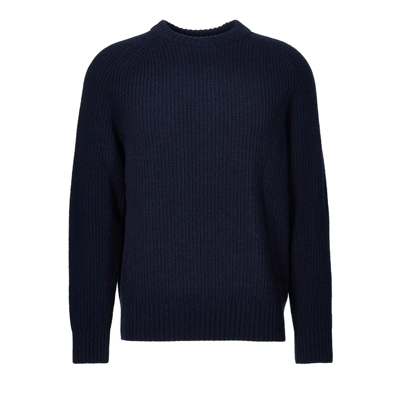 Closed Sweat-shirt knitted pullover dark night