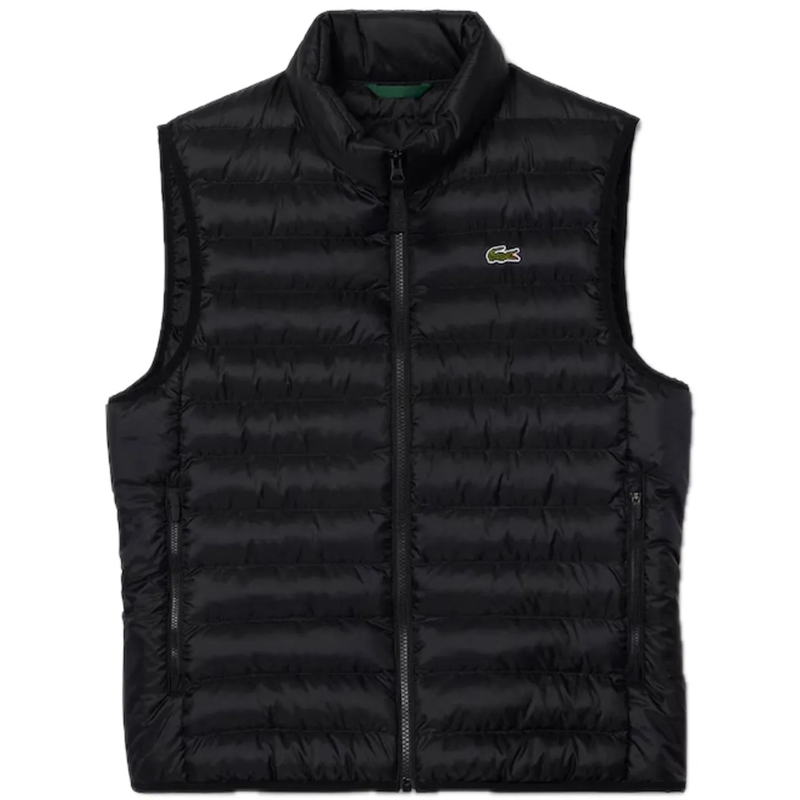Lacoste  bodywarmer zwart schwarz