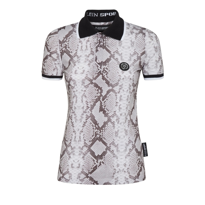 Plein Sport Poloshirt Poloshirt Python grau(Image 2)