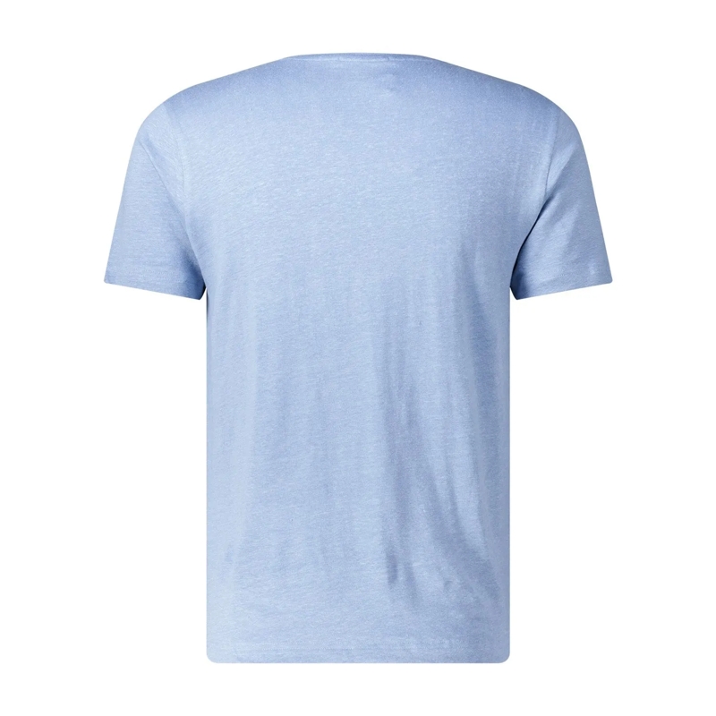 Stefan Brandt T-Shirt T-Shirt Enno aus Leinen blau(Image 2)