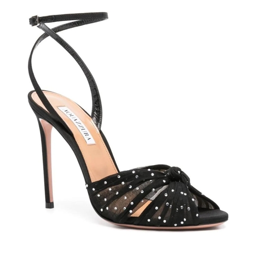 Aquazzura Claquette Sandals Black schwarz