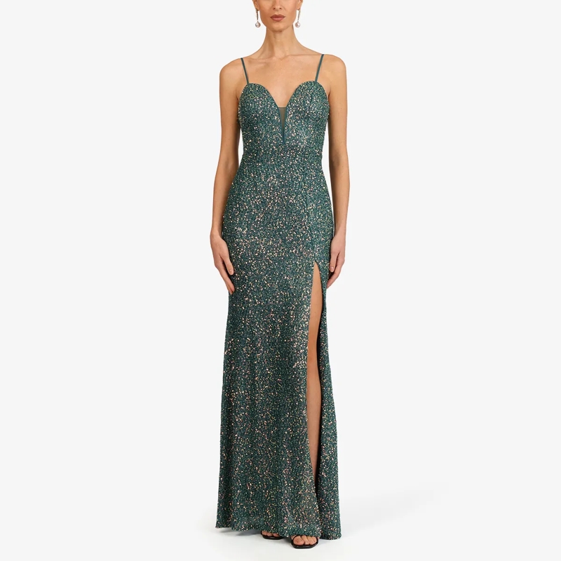 Kraimod Abendkleid Abendkleid dunkel-grün(Image 2)
