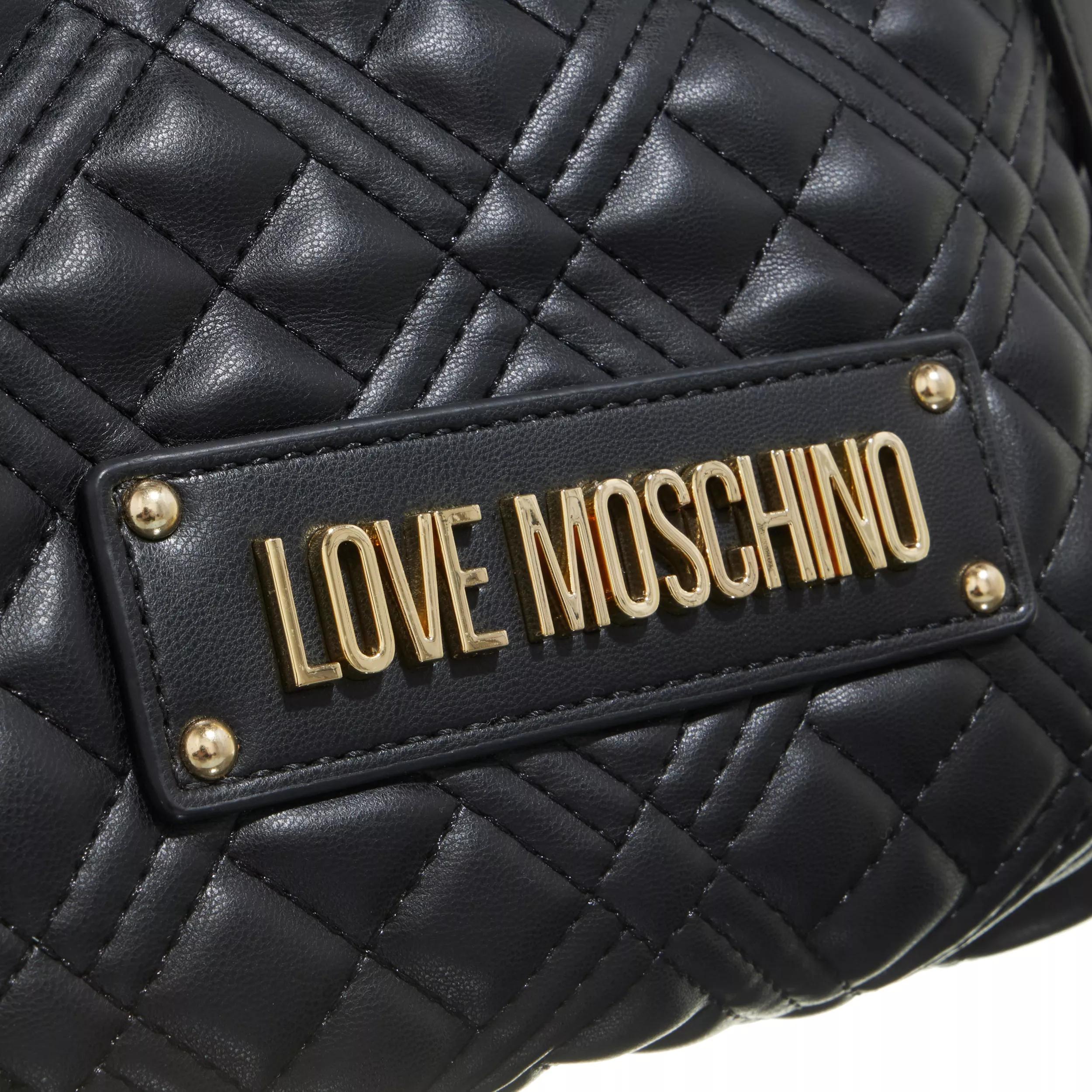Love Moschino Totes Quilted Bag in zwart