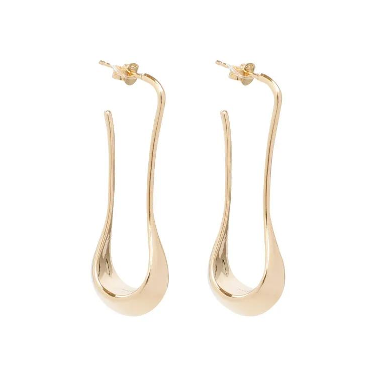 Lemaire Ohrringe - Golden Short Drop Earrings - Gr. unisize - in Gold - für Damen