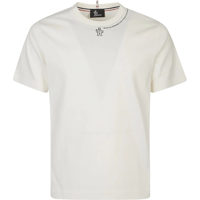 Moncler T-Shirt Logo T-shirt White weiß