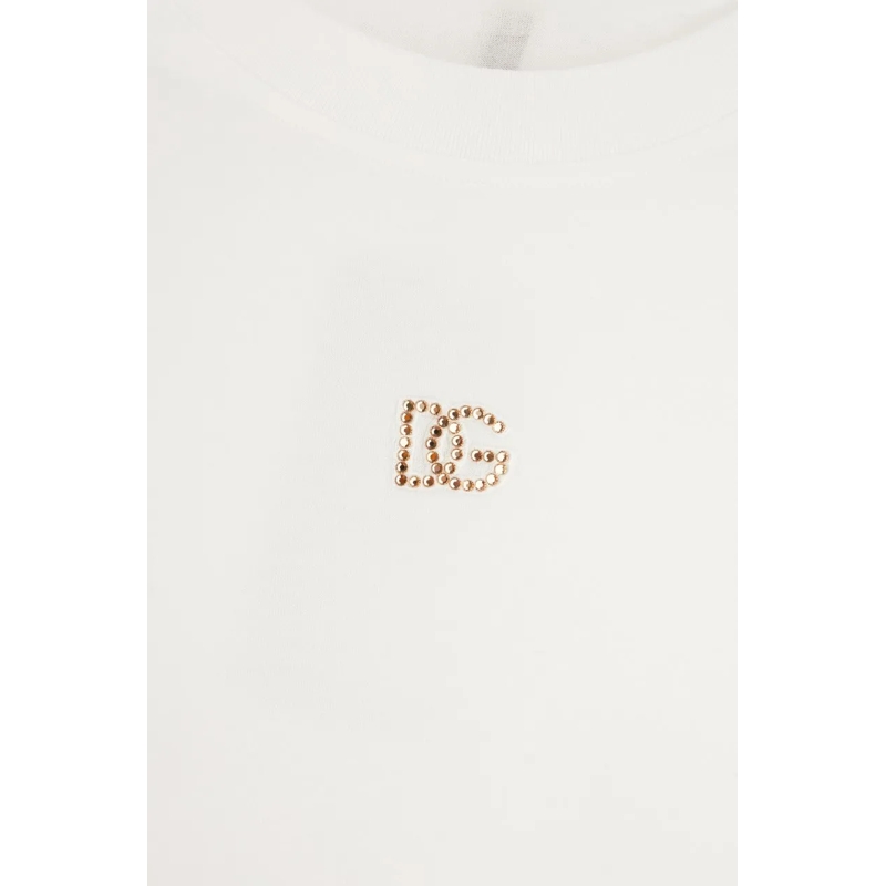 Dolce&Gabbana T-shirt Dolce&gabbana White cotton t-shirt weiß(Image 3)