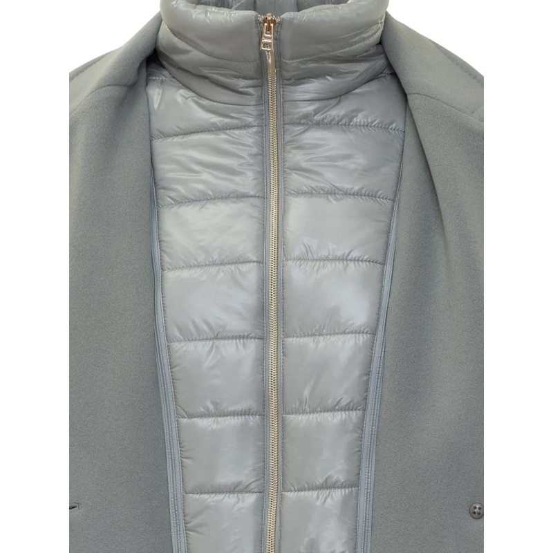 Herno Trenchcoat Herno Cappotto Grigio con Gilet Imbottito Interno grau(Image 4)