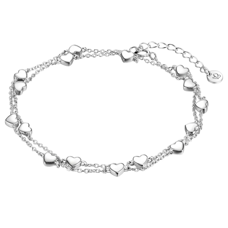 Glanzstücke München Armband Sterling Silber Armband Herz silber